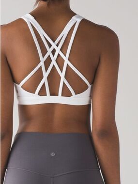Lululemon Free To Be Serene Bra
White